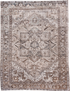 Antique Heriz Area Rug (6' x 8')